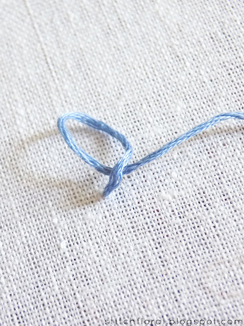 How to stitch Chinese knot