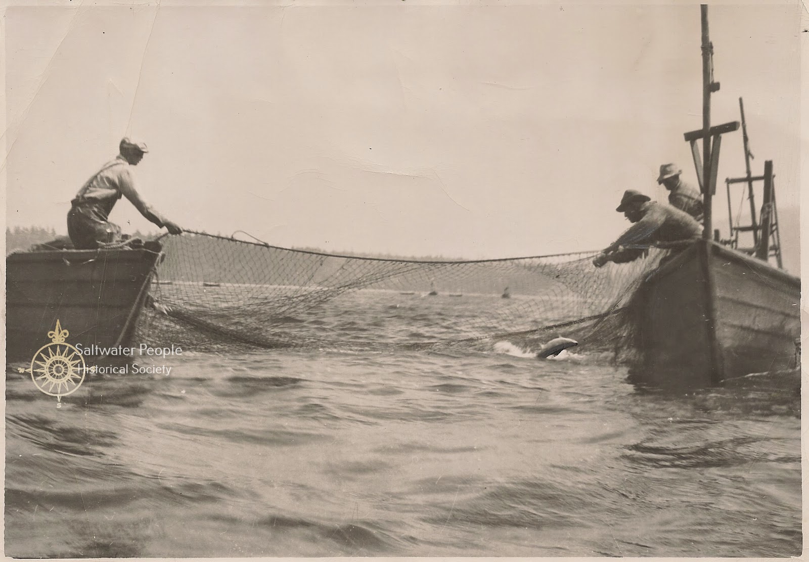 Saltwater People Log: ❖ REEFNET FISHING in the SAN JUAN ISLANDS ❖ 1946 with  June Burn