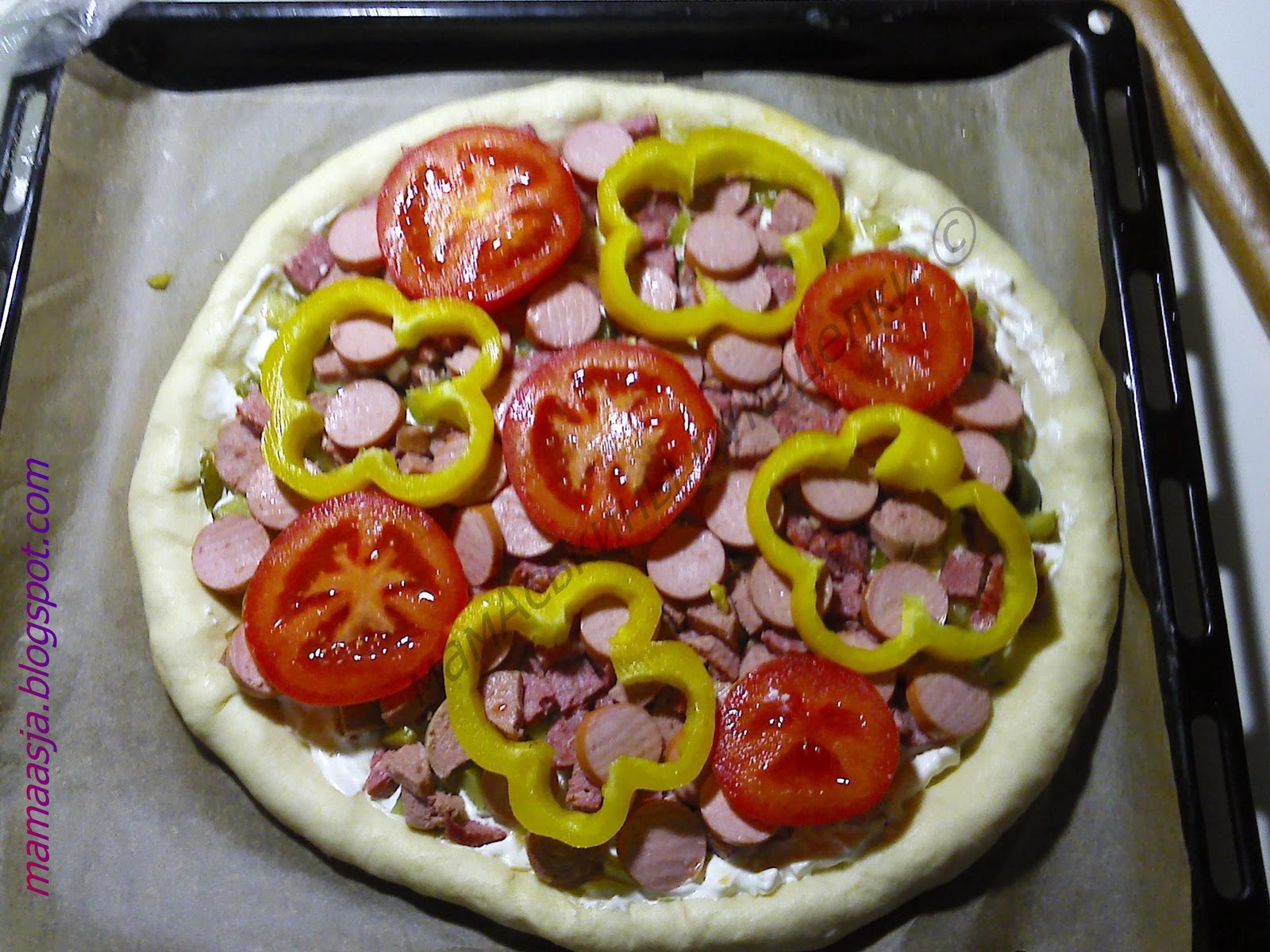 сделать пиццу готовым тестом фото 77