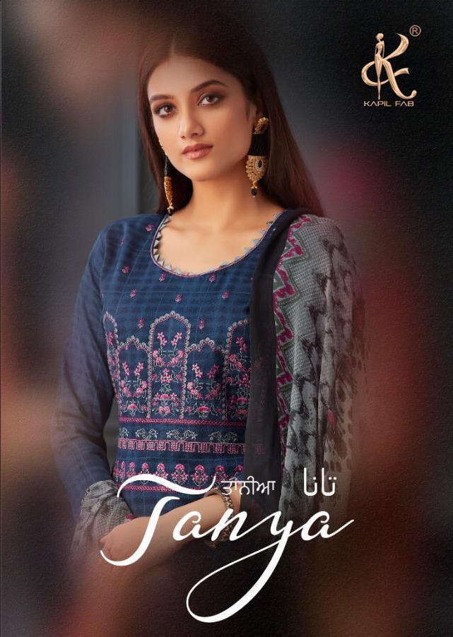 Kapil fab Tanya Cotton Dress Material | Summer wear