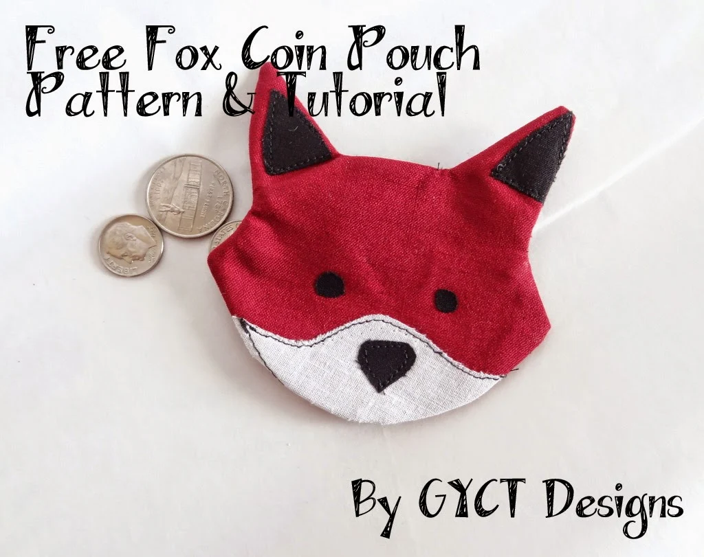 Free Fox Coin Pouch Pattern by GYCT