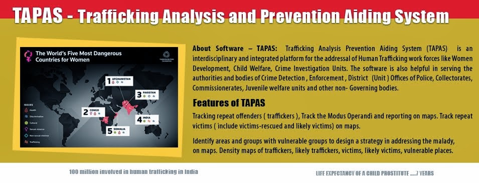 TAPAS (Trafficking Analysis and Prevention Aiding System) - Fight Against Human Trafficking.
