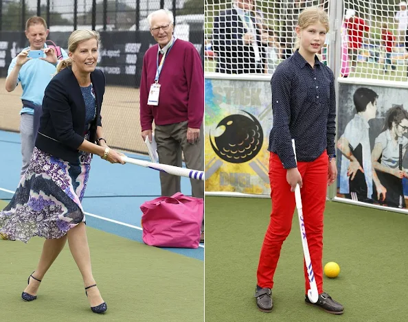 Sophie, Countess of Wessex and daughter Lady Louise Windsor