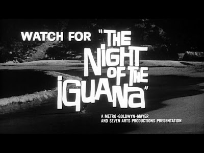 The Weather Up Here:: Missing NIGHT OF THE IGUANA CONTENT from this