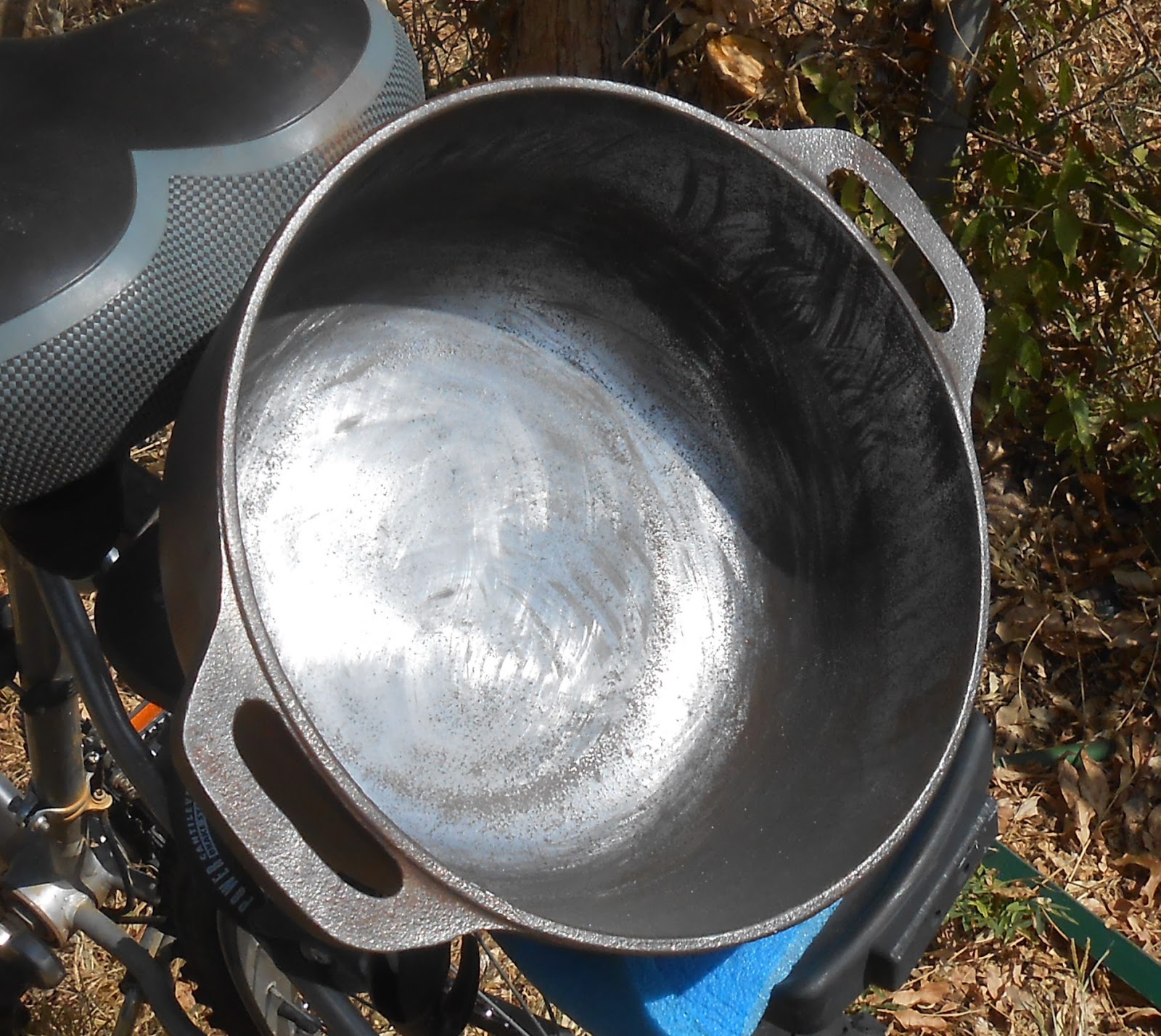 Blue Collar Prepping CastIron Pots and Pans Cleaning and Seasoning