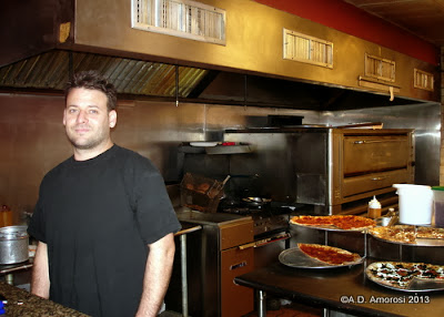 Jeff Yank at SliCE Pizza, Italian Market location, Philadelphia PA