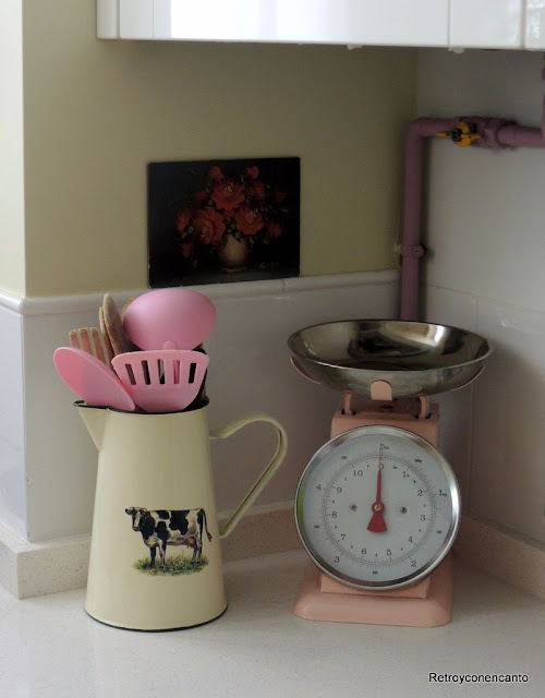 Retro y con encanto: Reto facilisimo: un detalle en tu cocina.