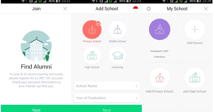 Mencari Kontak Teman Teman Seperjuangan Semasa Sekolah Atau Kampus Di Line Messanger Coretan Jungs