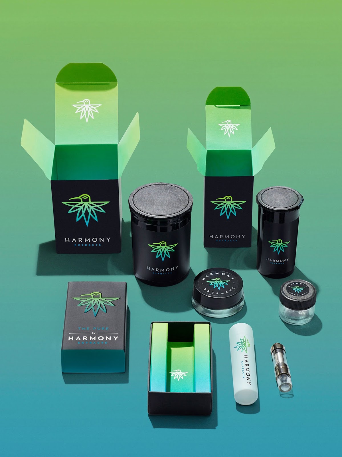 Harmony Extracts Packaging Of The World