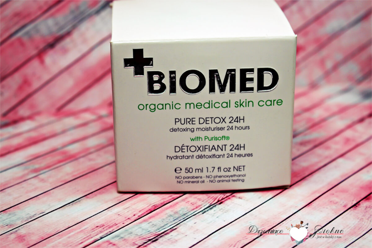 Pure Detox 24 - Biomed - krem do twarzy na dzień oraz na noc
