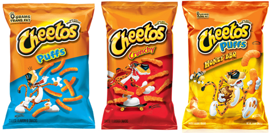 CHEETOS CRUNCHY É LANÇADO EM 2 SABORES QUE SÃO SUCESSO NO MUNDO