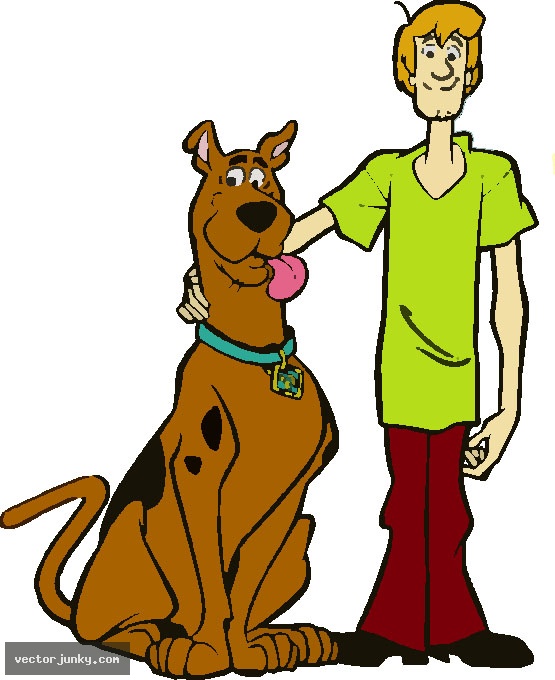 American top cartoons Shaggy Scooby doo