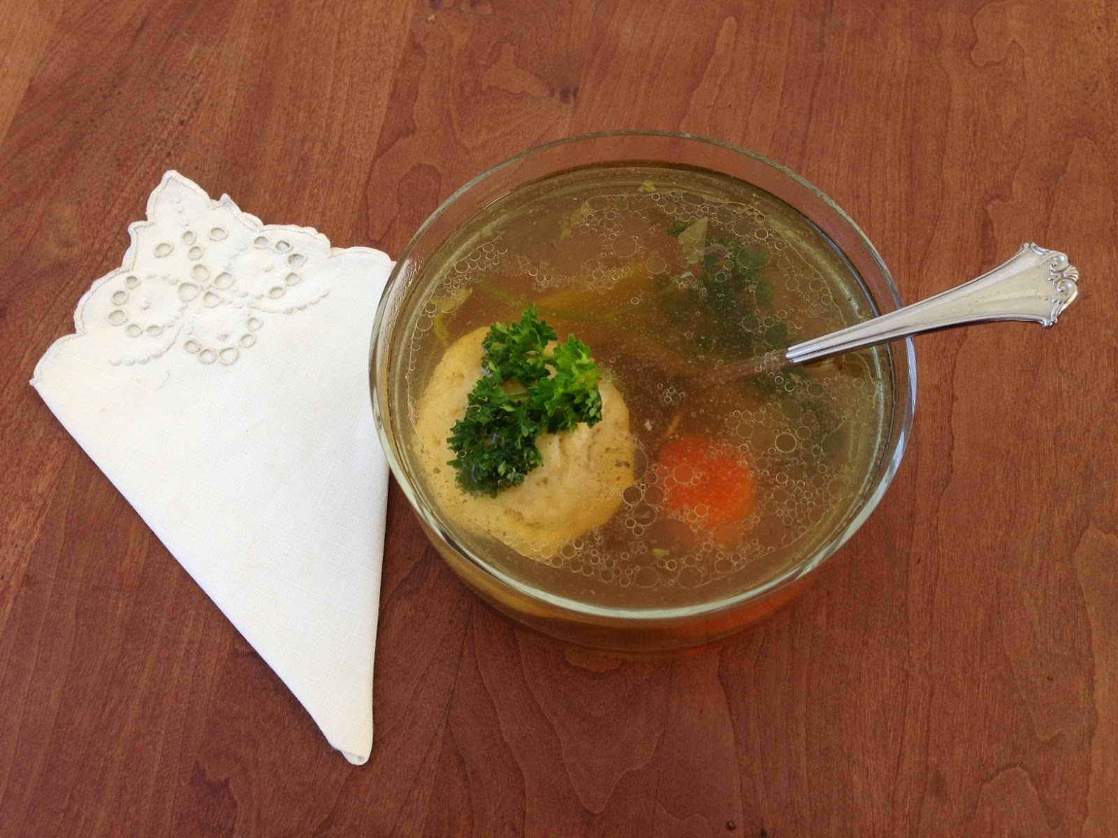 MOMMY BLOG EXPERT Chicken Matzah Ball Soup Recipe for Passover Holiday