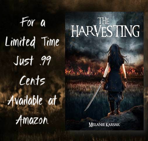 http://www.amazon.com/Harvesting-Melanie-Karsak-ebook/dp/B009GI3YBY/ref=la_B009DKGKQG_1_3?s=books&ie=UTF8&qid=1398465786&sr=1-3