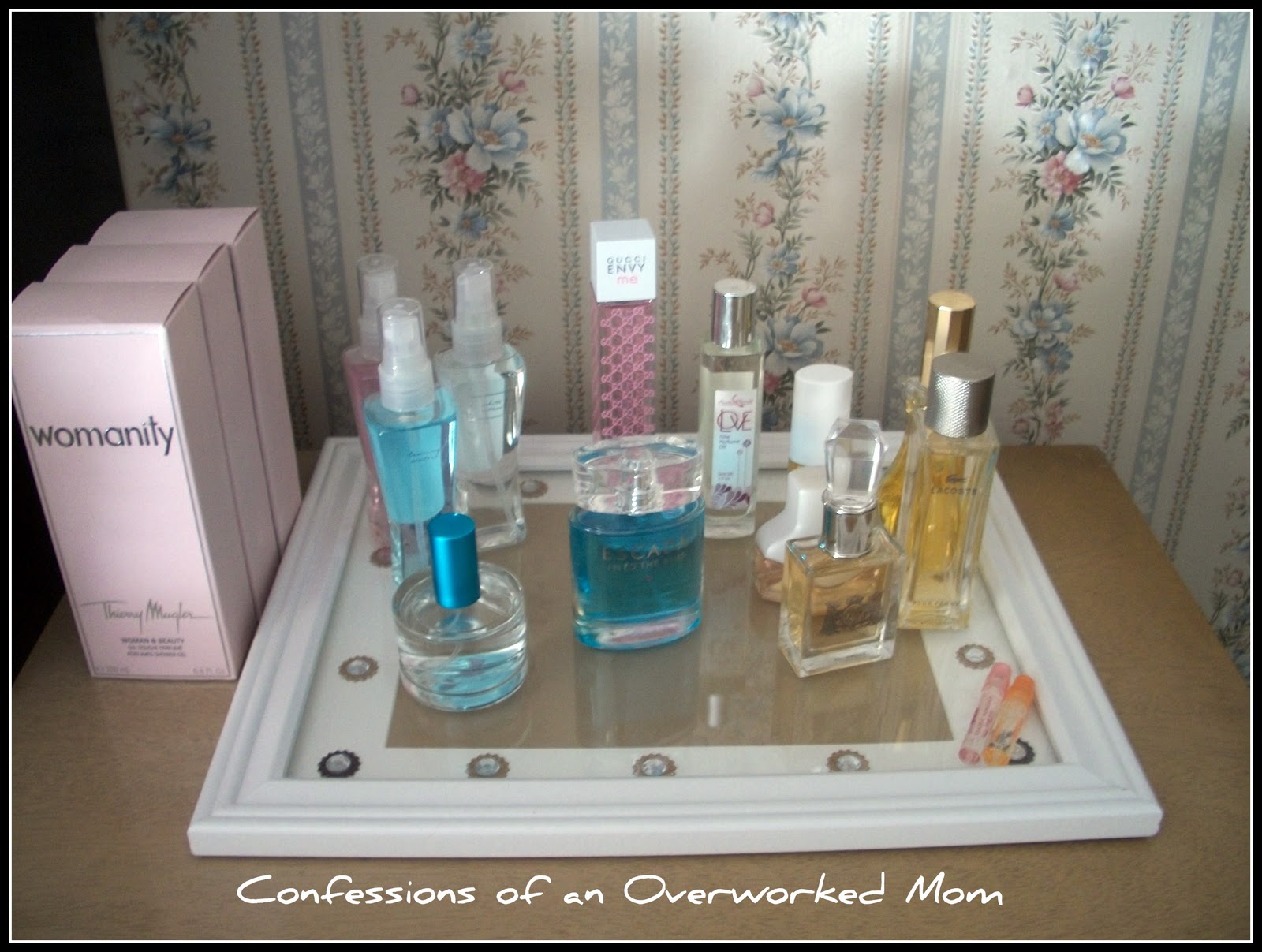 Let's get organized! Make a Perfume Tray Project