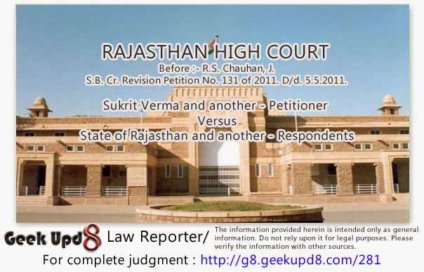 Rajasthan High Court - Husband-ridiculed-his-wife-for-her-dark-complexion-It-is-an-act-of-domestic-violence-Maintenance-to-wife-be-granted-according-to-her-standard-of-living
