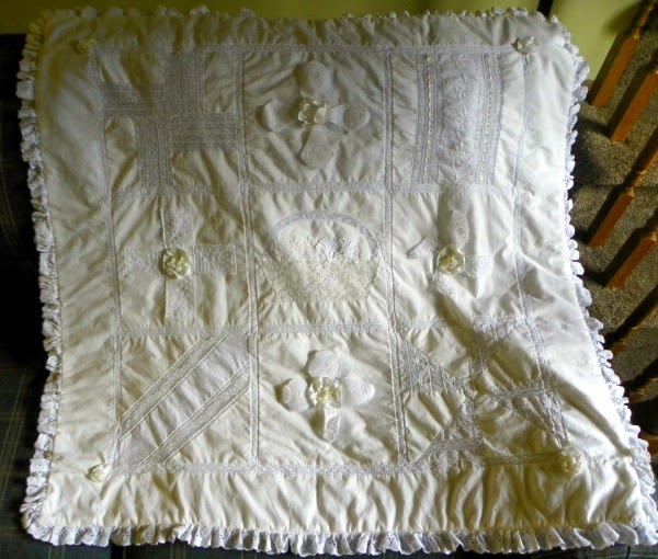 Gigi's Crafts Heirloom baby quilt