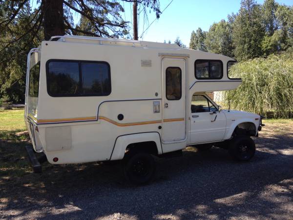Used Rvs 1982 Toyota Sunrader 4x4 Turbo Diesel For Sale By Owner