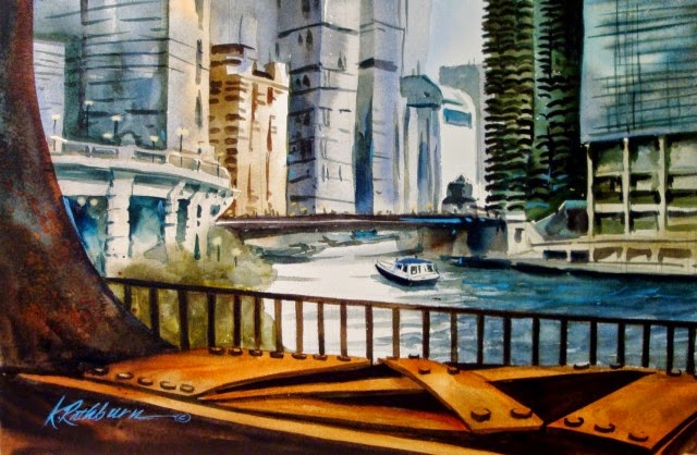 Художница-акварелист. Kathy Los-Rathburn