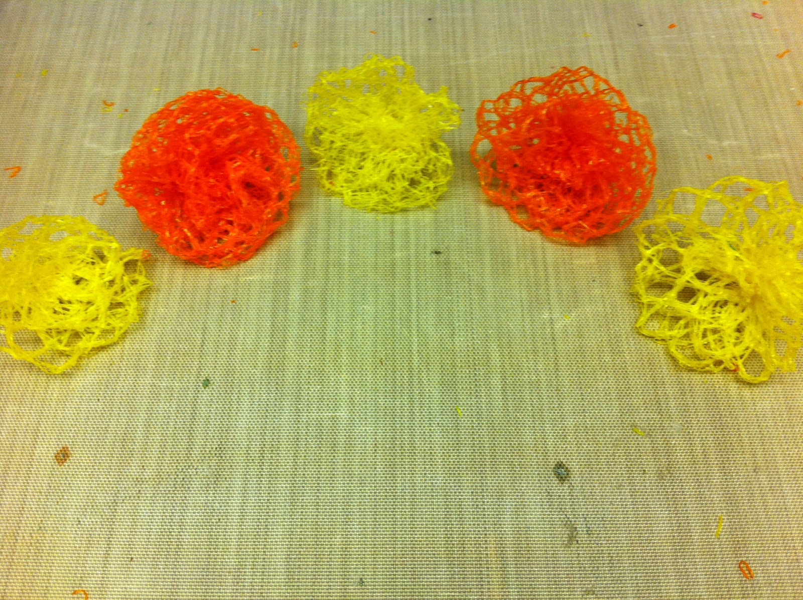 The Craft Project How to Make Vegetable or Fruit Net Flowers