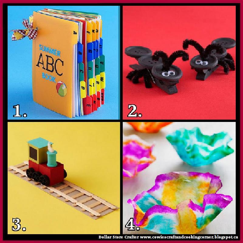 Dollar Store Crafter 4 Easy Kid's Crafts
