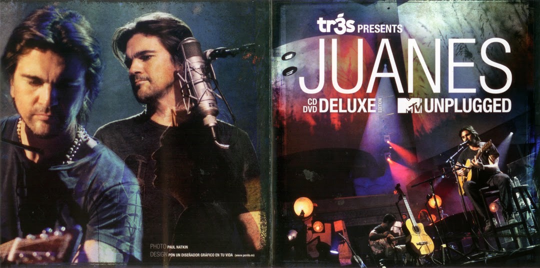 Encarte Juanes Juanes MTV Unplugged (Deluxe Edition) Encartes Pop