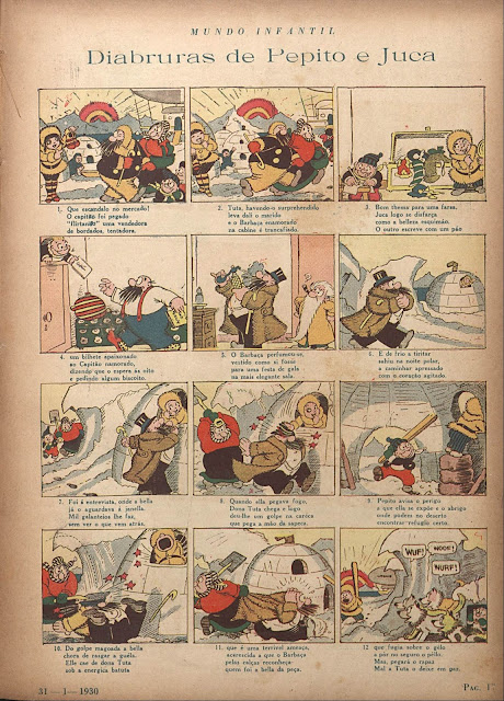 Katzenjammer Kids - sobrinhos do capitão - harold h. knerr - mundo infantil - editora vecchi - diabruras de pepito e juca