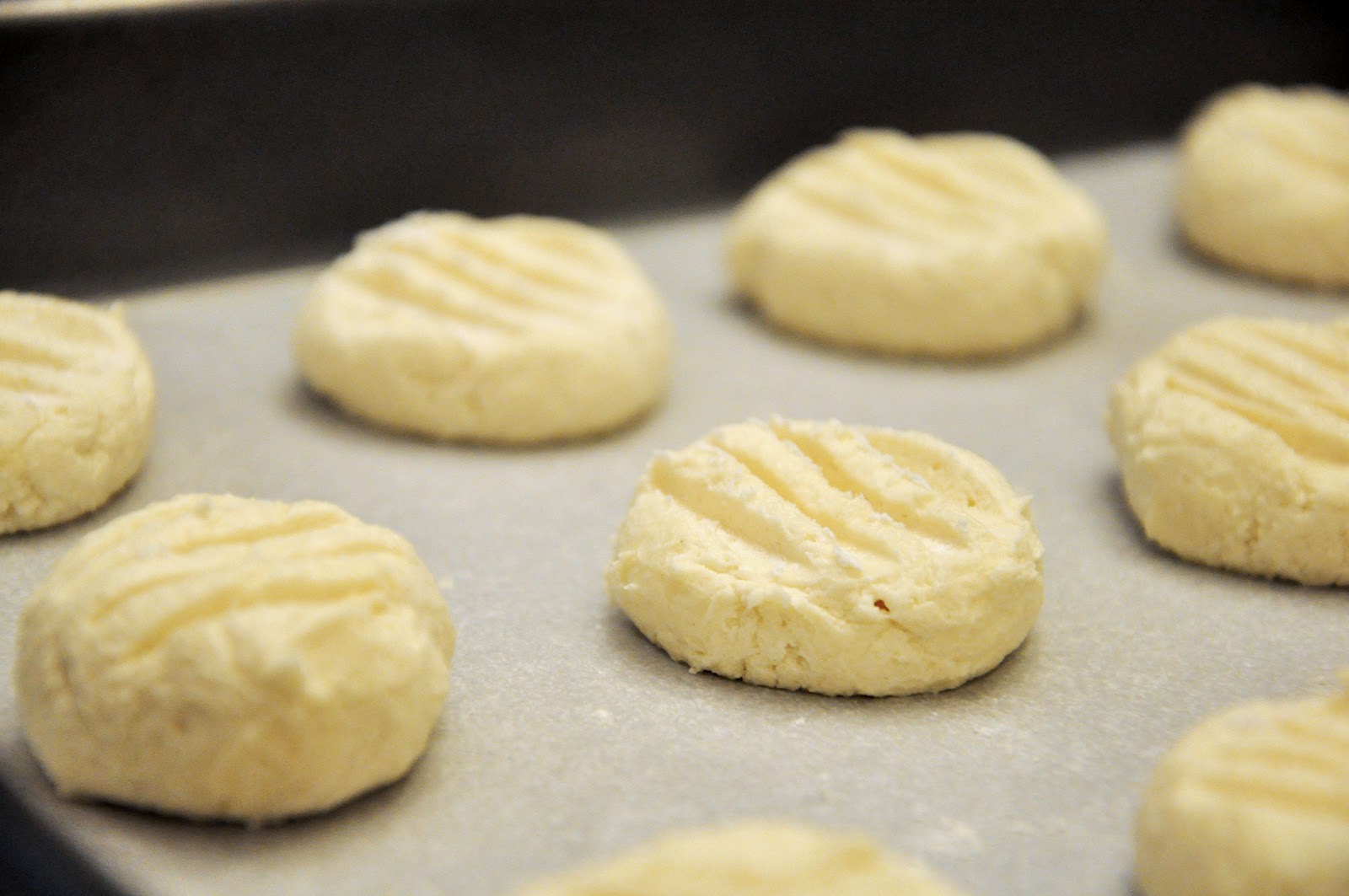 camo meets couture Passionfruit Yoyos