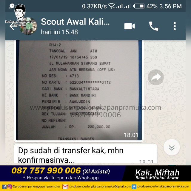 Customer Kk Awal Kalimantan 