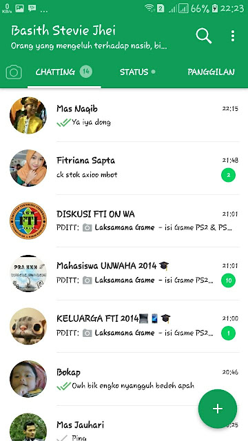 Cara menonaktifkan tanda pesan terkirim (tanda centang 2) di whatsapp Jika anda pernah mengirim pesan dengan teman anda ternyata aplikasi whatsapp teman mu itu Cara menonaktifkan tanda pesan terkirim (tanda centang 2) di whatsapp