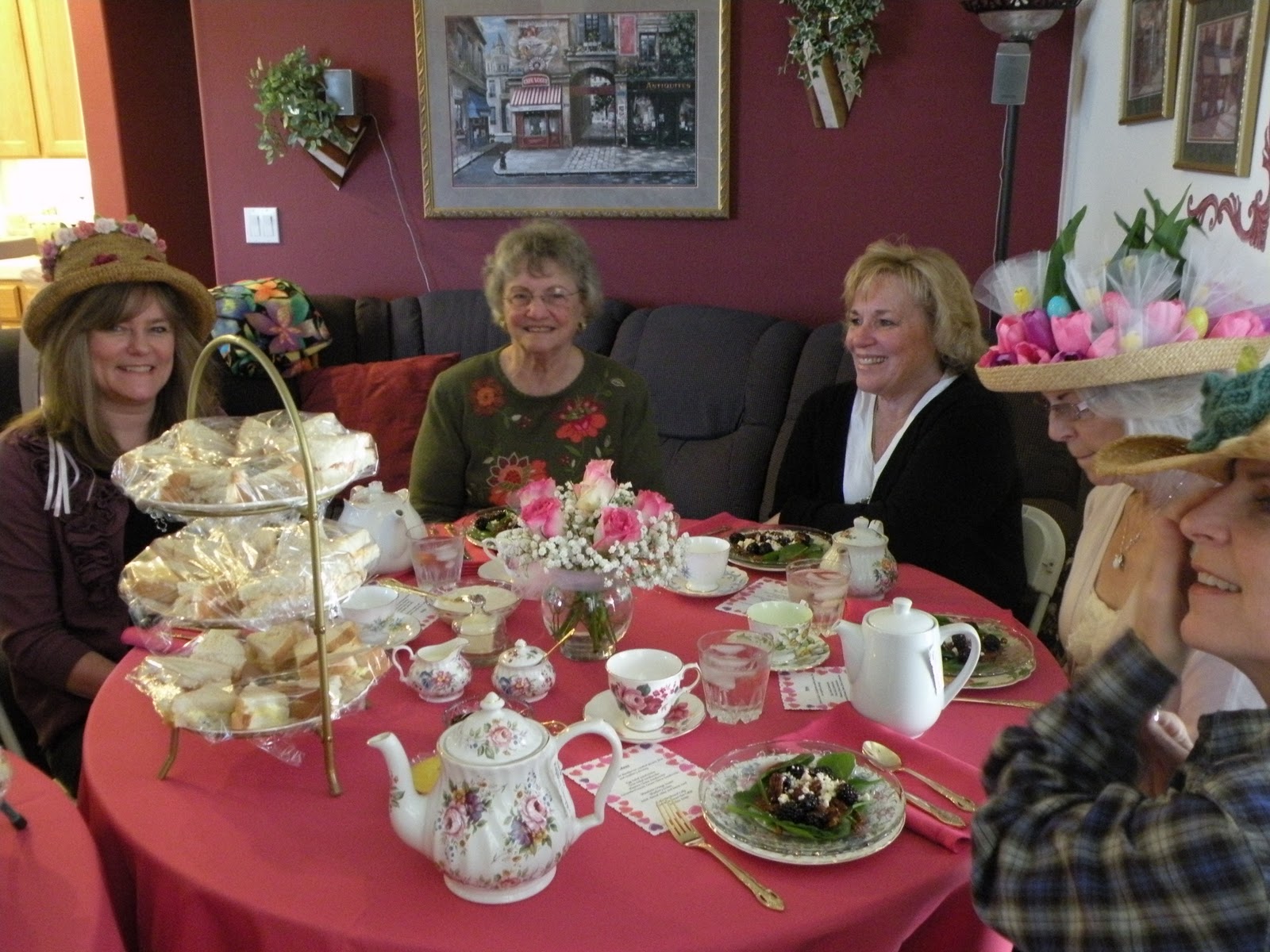 What's Cooking With Rhonda The Tea Party......with recipes.