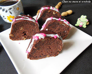 Chec cu mere si arahide (de post)