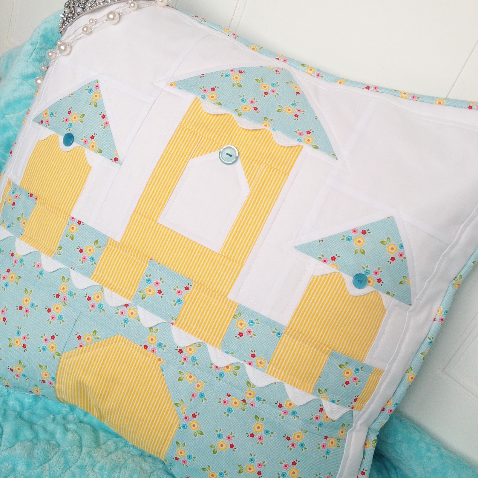 Carried Away Quilting: Castle Pillow & fabric giveaway ...