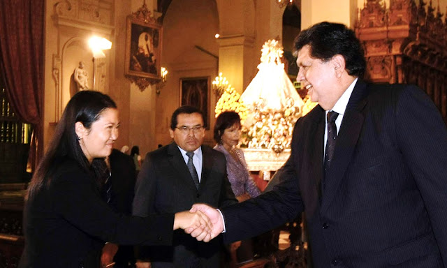 Keiko Fujimori, Alan García Keiko Fujimori, Alan García