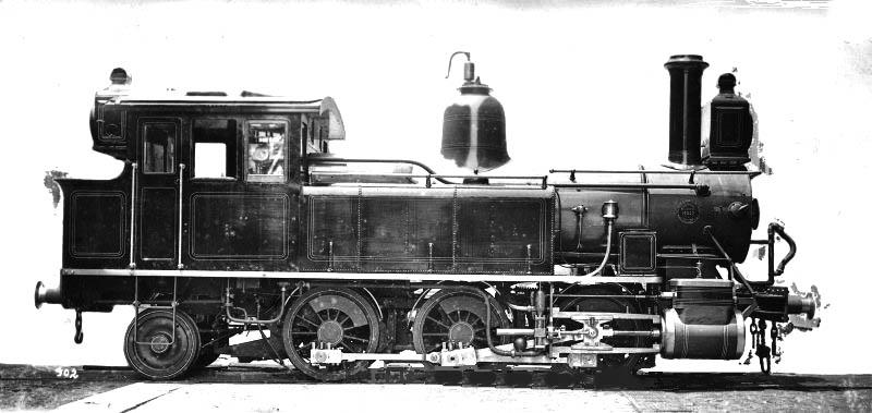 Año 1896 -Locomotora Tanque.