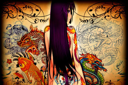 Anime Girl Wallpaper Tattoo