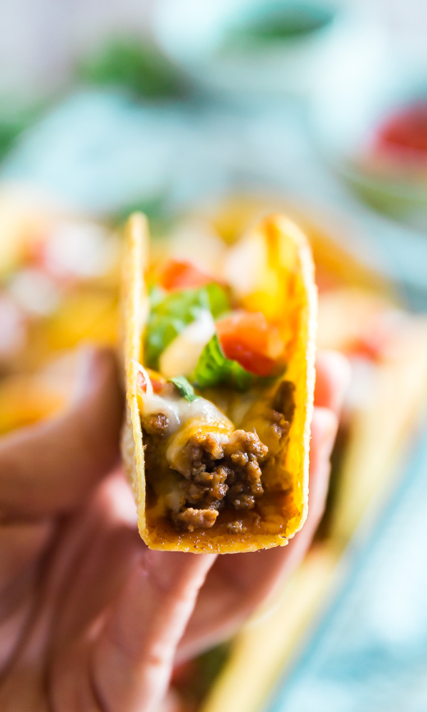 Ground Beef Oven Baked Tacos Recipe Cooks Network