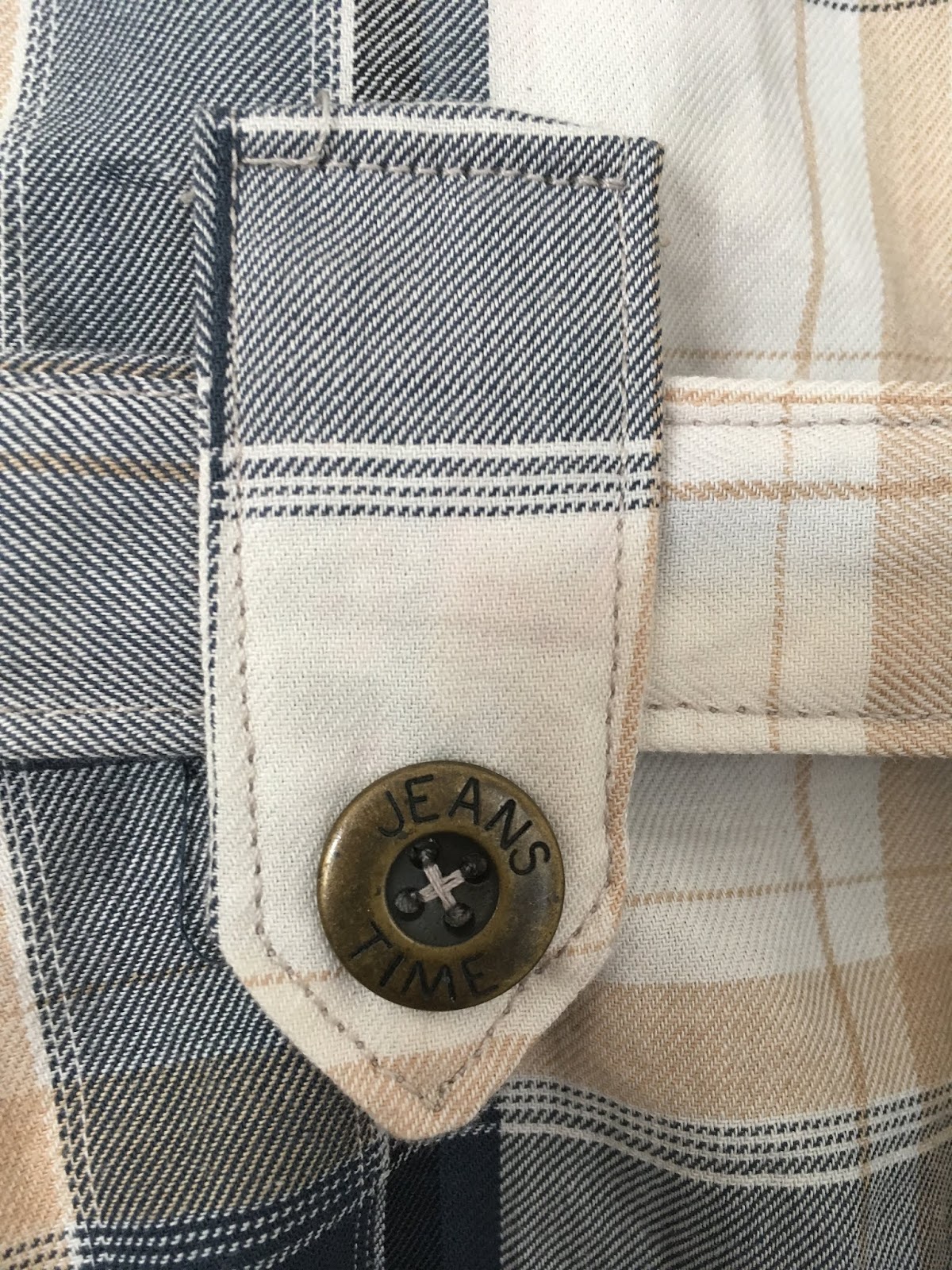 Sew along Luzerne sergé tartan Deer and Doe 3