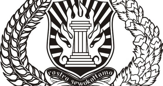 Download Logo Polisi Republik Indonesia Polri Hitam Putih Bw Vector