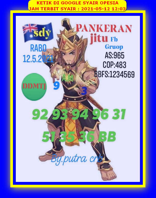 PREDIKSI SYDNEY COJEEL