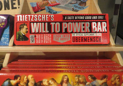 Packaged energy bar called Will to Power Bar