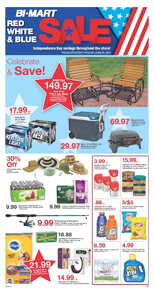 Bi Mart Specials Ad June 27 - July 3, 2019