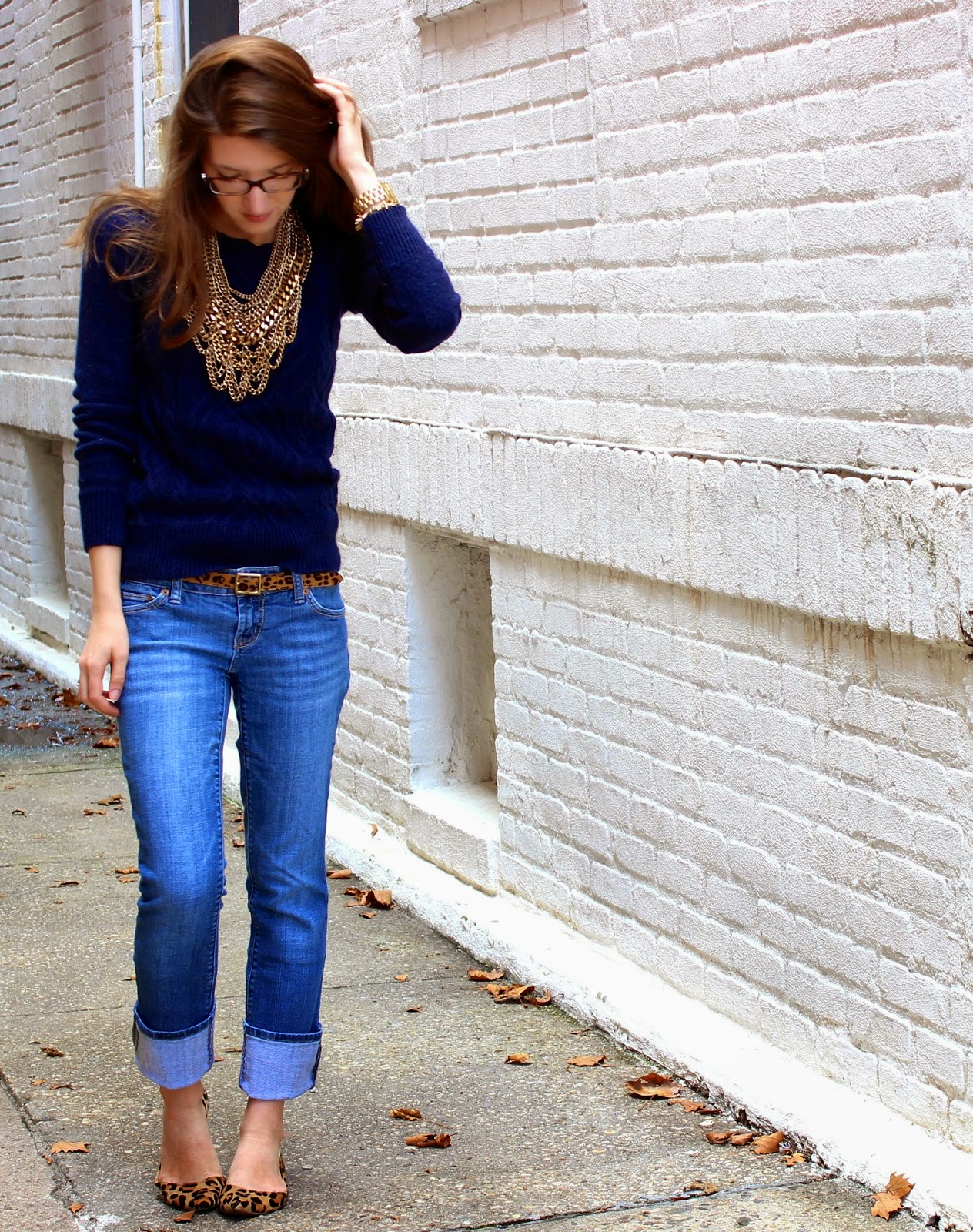 Fall Preview Friday || Leopard + Chunky Knits