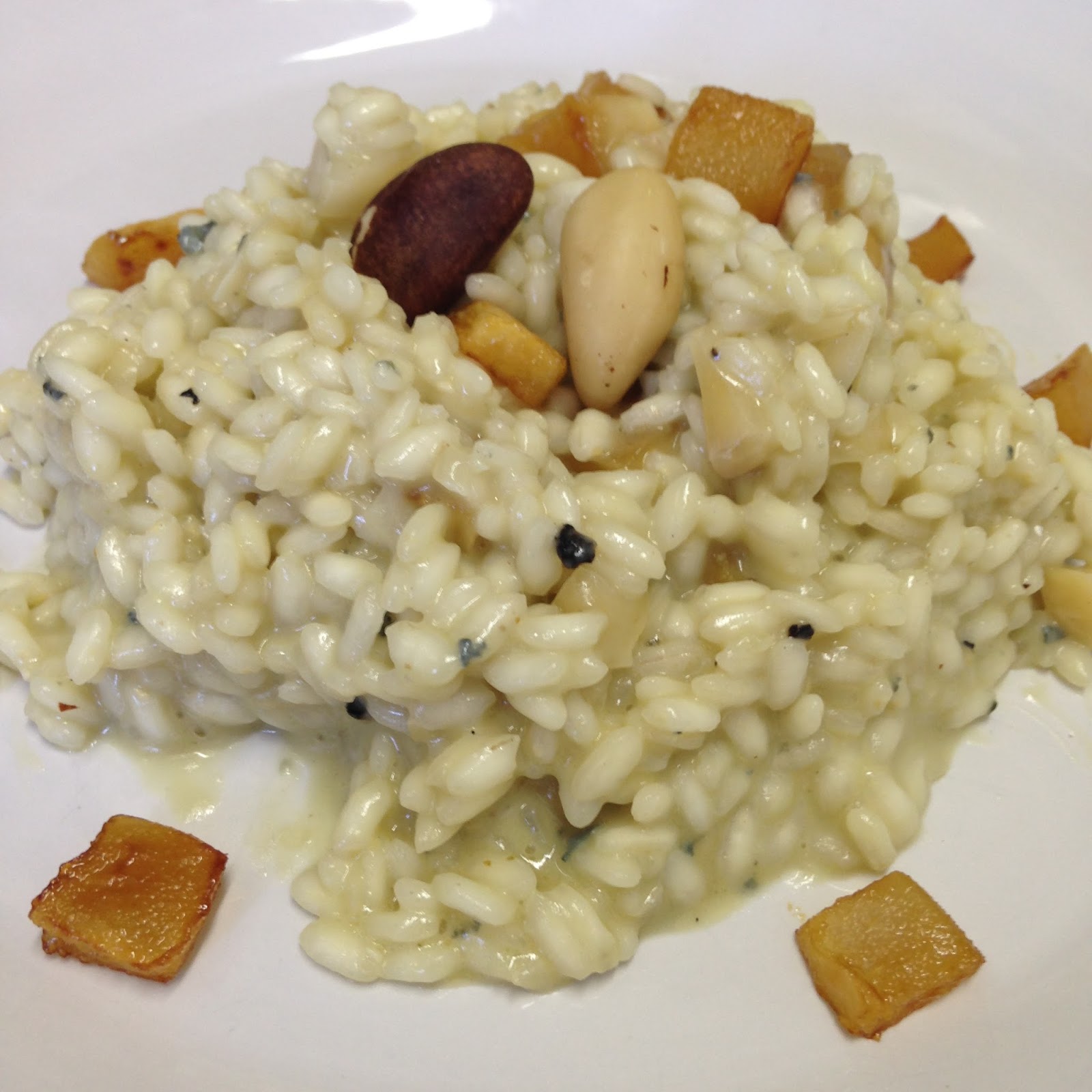 Risotto de com Pera