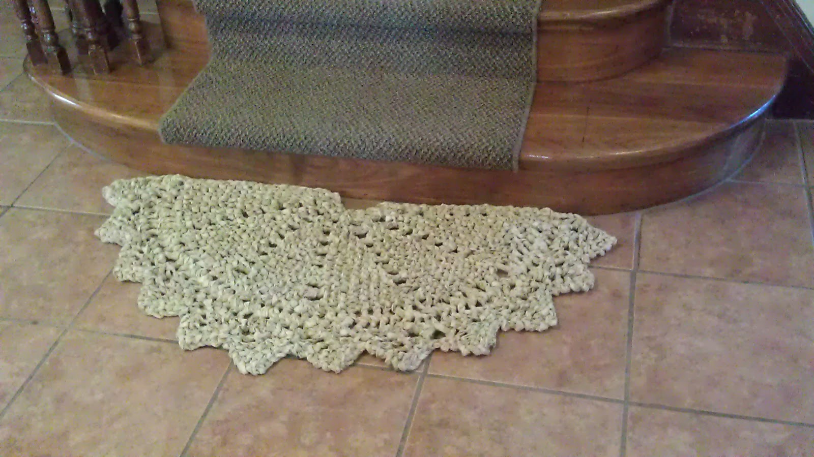 Doily Rag Rug