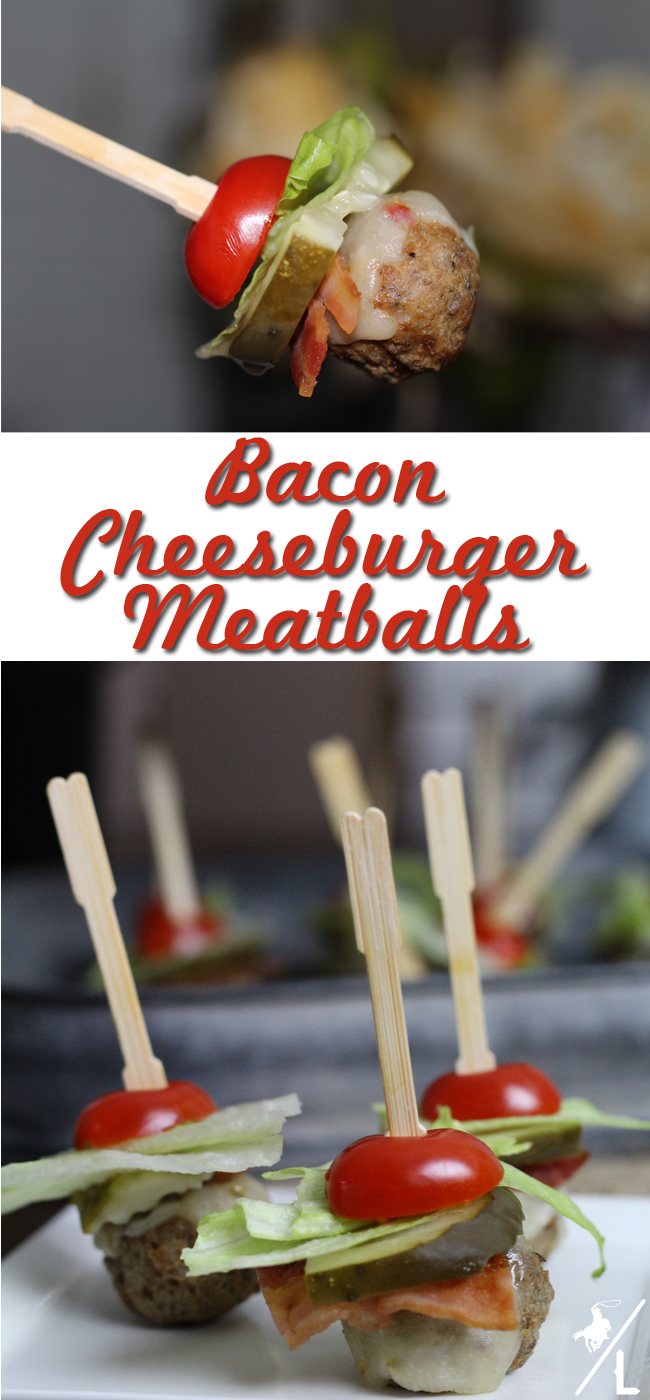 A Cowboy's Life bacon cheeseburger meatballs