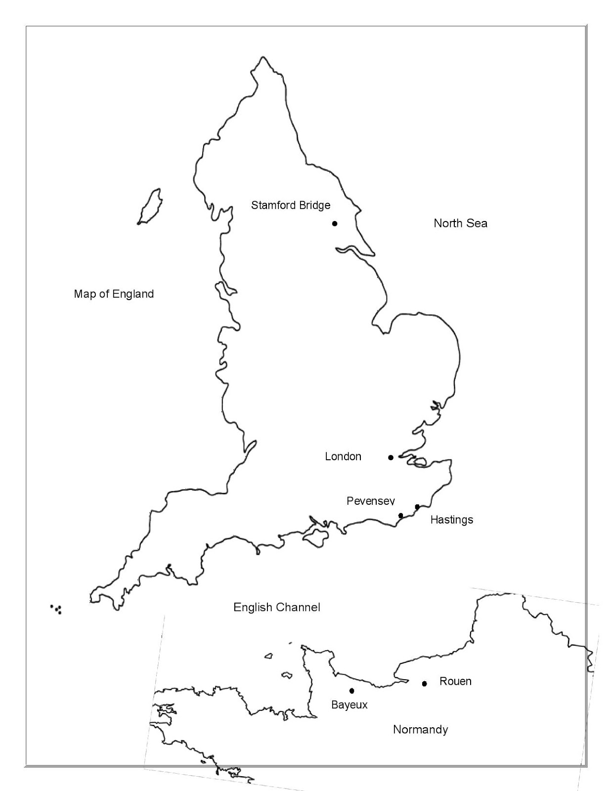 Viju Kallara Jose: Education for Life: Map of Medieval England - Map Study