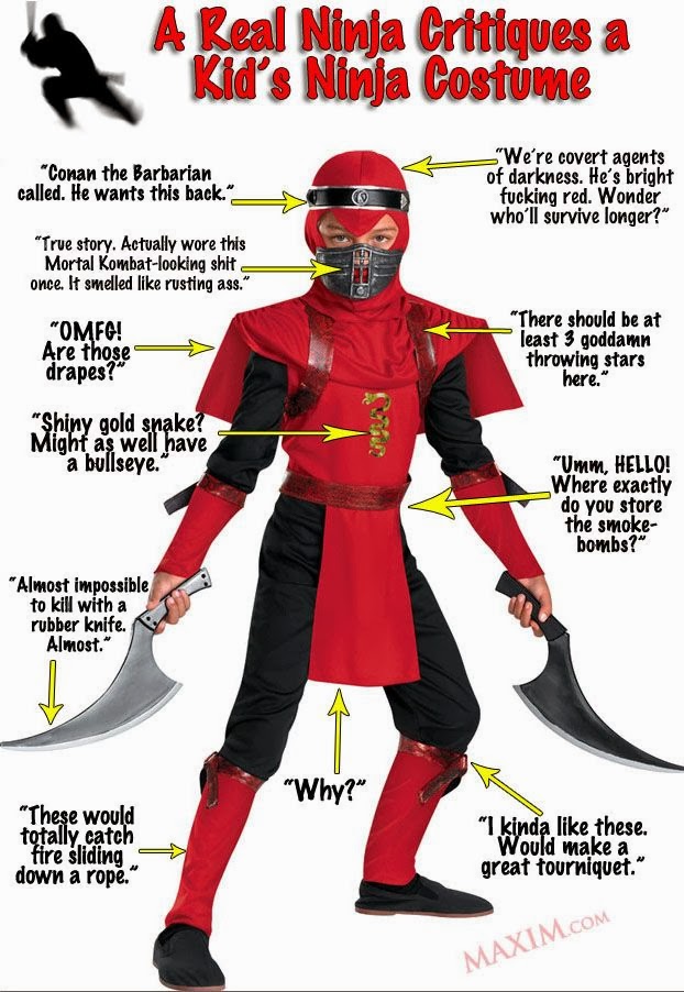 The Screaming Me-Me!!!: Halloween Costumes Part II: Ninja