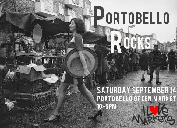 I Love Markets - Portobello Rocks Pop-Up Flyer