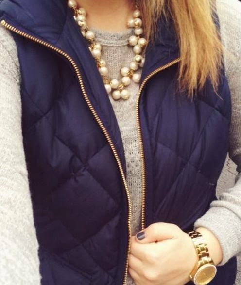 Navy and Pearls